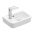 Villeroy & Boch O.novo Compact Wall Hung Basin 360mm Wide - 1 Left Hand Tap Hole