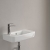 Villeroy & Boch O.novo Compact Wall Hung Basin 500mm Wide - 1 Left Hand Tap Hole