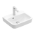 Villeroy & Boch O.novo Angular Wall Hung Basin 500mm Wide - 1 Tap Hole