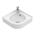 Villeroy & Boch O.novo Corner Wall Hung Basin 400mm x 320mm - 1 Tap Hole