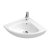 Villeroy & Boch O.novo Compact Corner Wall Hung Basin 415mm x 415mm - 1 Tap Hole