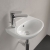 Villeroy & Boch O.Novo Lite Wall Hung Basin 360mm Wide - 1 Left Hand Tap Hole