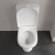 Villeroy & Boch O.novo Flush-to-Wall Close Coupled Pan with Push Button Cistern White Alpin - Excluding Seat