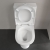 Villeroy & Boch O.novo Rimless Open Back Close Coupled Toilet with Push Button Cistern - Soft Close Seat