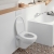 Villeroy & Boch O.novo Soft Close Toilet Seat and Cover Quick Release Hinge - White Alpin