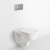 Villeroy & Boch O.novo Rimless Wall Hung Toilet with Soft Close Seat - White Alpin