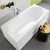 Villeroy & Boch Oberon Quaryl Rectangular Acrylic Bath 1600mm x 750mm - 0 Tap Hole