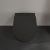 Villeroy & Boch Subway 2.0 Rimless Washdown Wall Hung Toilet and Soft Close Seat - Pure Black
