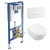 Villeroy & Boch Subway 2.0 5-in-1 Rimless Wall Hung Toilet and Frame Bundle | Thumbnail Image