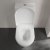 Villeroy & Boch Subway 2.0 Rimless Close Coupled Toilet with Push Button Cistern - Soft Close Seat