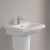Villeroy & Boch Subway 3.0 Wall Hung Basin 550mm Wide 1 Tap Hole - White Alpin