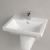 Villeroy & Boch Subway 3.0 Wall Hung Basin 550mm Wide 1 Tap Hole - White Alpin