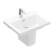Villeroy & Boch Subway 3.0 Basin and Semi Pedestal 600mm Wide - 0 Tap Hole | Thumbnail Image