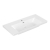Villeroy & Boch Subway 3.0 Basin and Semi Pedestal 1000mm Wide 1 Tap Hole - White Alpin | Thumbnail Image