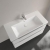 Villeroy & Boch Subway 3.0 Basin and Semi Pedestal 1000mm Wide 1 Tap Hole - White Alpin | Thumbnail Image