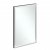 Villeroy & Boch Subway 3.0 LED Bathroom Mirror 750mm H x 600mm W - Black Matt/White Matt | Thumbnail Image