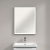 Villeroy & Boch Subway 3.0 LED Bathroom Mirror 750mm H x 600mm W - Black Matt/White Matt | Thumbnail Image