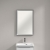 Villeroy & Boch Subway 3.0 LED Bathroom Mirror 750mm H x 600mm W - Black Matt/White Matt | Thumbnail Image