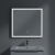Villeroy & Boch Subway 3.0 LED Bathroom Mirror 750mm H x 800mm W - Black Matt/White Matt | Thumbnail Image