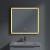 Villeroy & Boch Subway 3.0 LED Bathroom Mirror 750mm H x 800mm W - Black Matt/White Matt | Thumbnail Image