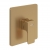 Villeroy & Boch Subway 3.0 Square Concealed Shower Valve Single Outlet - Brushed Gold | Thumbnail Image