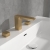 Villeroy & Boch Subway 3.0 Deck Mounted Basin Mixer Tap without Waste - Brushed Gold | Thumbnail Image