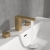 Villeroy & Boch Subway 3.0 Deck Mounted Basin Mixer Tap without Waste - Brushed Gold | Thumbnail Image