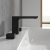 Villeroy & Boch Subway 3.0 Deck Mounted Basin Mixer Tap without Waste - Matt Black | Thumbnail Image
