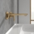 Villeroy & Boch Subway 3.0 Wall Mounted Basin Mixer Tap without Waste - Brushed Gold