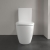 Villeroy & Boch Subway 3.0 Rimless TwistFlush Close Coupled Toilet with Push Button Cistern Bottom Entry - Soft Close Seat