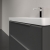 Villeroy & Boch Subway 3.0 Wall Hung 2-Drawer Vanity Unit with Basin 800mm Wide - Graphite with Glossy Aluminium Handle | Thumbnail Image
