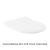 Villeroy & Boch Subway 2.0 Rimless Wall Hung Toilet White Alpin - Slim Soft Close Seat