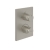 Villeroy & Boch Universal Dual Concealed Mixer Shower with Shower Handset and Round Fixed Head - Brushed Nickel | Thumbnail Image