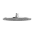 Villeroy & Boch Universal Round Fixed Shower Head 350mm Diameter - Chrome