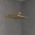 Villeroy & Boch Universal Square Fixed Shower Head 250mm x 250mm - Brushed Gold