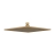 Villeroy & Boch Universal Square Fixed Shower Head 250mm x 250mm - Brushed Gold