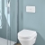 Villeroy & Boch ViConnect Flat Dual Button Toilet Flush Plate - White | Thumbnail Image