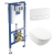 Villeroy & Boch Subway 3.0 TwistFlush 5-in-1 Rimless Wall Hung Toilet and Frame Bundle | Thumbnail Image