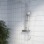 Vitra AquaHeat Bliss S 230 Thermostatic Bar Mixer Shower with Shower Kit + Fixed Head - Chrome | Thumbnail Image