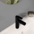 Vitra Flow Square Large Basin Mixer Tap - Matt Black | Thumbnail Image