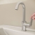 Vitra Flow Round Single Lever Side Action Basin Mixer Tap - Chrome | Thumbnail Image