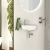 VitrA Integra Square Compact Wall Hung Basin 370mm - 1 LH Tap Hole | Thumbnail Image
