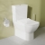 VitrA Integra Square Rimless Close Coupled BTW Toilet (inc Wrapover Seat) | Thumbnail Image