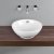 Vitra Option Countertop Basin & Overflow 430mm Wide 0 Tap Hole