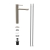 Vitra Origin Tall Basin Mixer Tap - Brushed Nickel | Thumbnail Image
