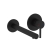 Vitra Origin Basin Mixer Tap Wall Mounted - Matt Black | Thumbnail Image