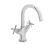 Vitra Origin Classic Basin Mixer Tap with Crosshead Handle - Chrome | Thumbnail Image