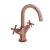 Vitra Origin Classic Basin Mixer Tap with Crosshead Handle - Soft Copper | Thumbnail Image