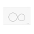 Vitra Root Round Dual Flush Plate | Thumbnail Image