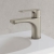 Vitra Root Round Compact Basin Mixer Tap - Brushed Nickel | Thumbnail Image